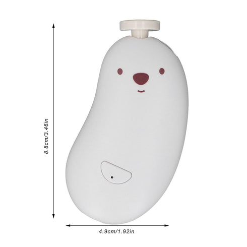 BTSEURY Trimmer, 6 Baby Nail Electric Nail Clipper, Gentle Baby Nail Clipper Multi Speed Rechargeable Portable Nail