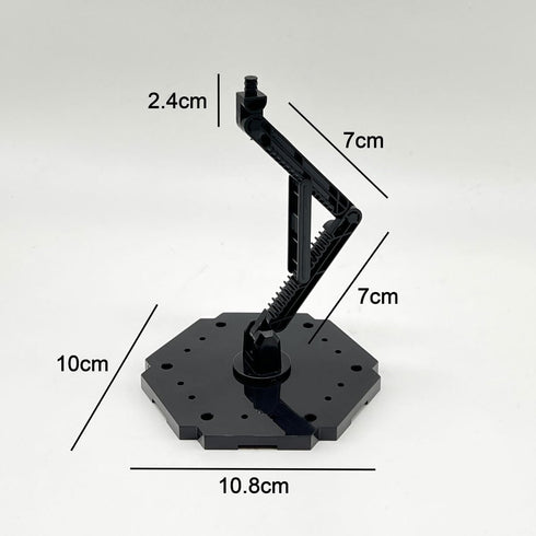 TWKUPWO (6sets Hobby Model Action Base Display Stand, Gundam Action Figure Stand Compatible with MG RG HG Universal