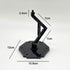 TWKUPWO (6sets Hobby Model Action Base Display Stand, Gundam Action Figure Stand Compatible with MG RG HG Universal