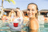 GoFloats Inflatable Pool and Hot Tub Drink Holders (3 Pack) - Choose from Unicorn, Flamingo, Palm Tree and More