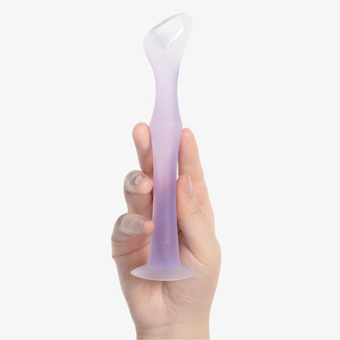 Olababy Diaper Rash Cream Applicator with Suction Base | Soft Silicone Lotion Brush | Bum Healing Ointment Spatula
