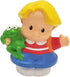 Classic Character Eddie Holding a Frog - Replacement Part for Little-People Ramps Around Garage Playset - B1832