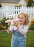 Sibupue 11.8in Cow Stuffed Animals Soft Plush Cute Cow Doll for Boys Girls (Zhang NIU qianfense)