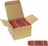 Lucky Art Red Crayons Bulk - 80 Count Regular Size Single Color
