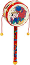 Toddmomy Baby Tots Wooden Monkey Drums Rattle, Musical Toys for Infants