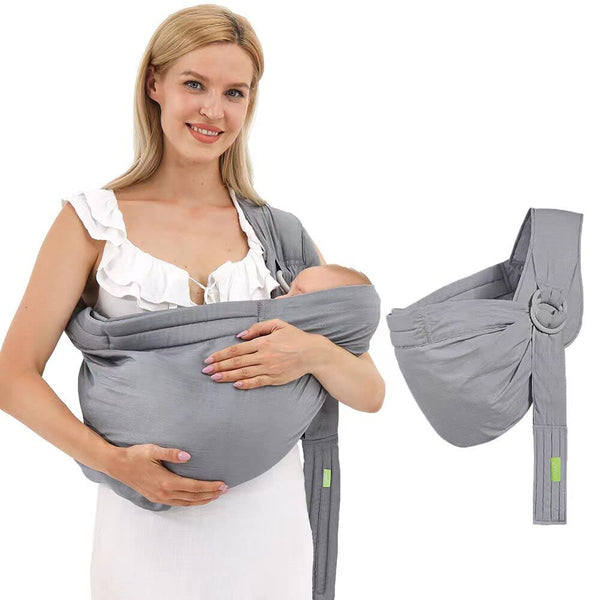 Baby Carrier & Wraps - Soft Adjustable Ring Sling for Newborns &