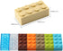 Feleph 320 Pieces 2x4 Bricks Multicolored Classic Parts Building Set, Creative Play Toy Accessories Compatible with 3001