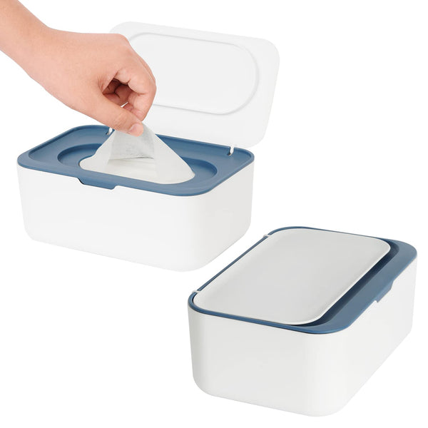 2 Pack Wipes Dispenser, Wipe Holder for Baby & Adult, Seposeve Refillable