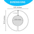 Baby Closet Dividers (Baby Blue) by Eli with Love – Set of 8 Baby Closet Size Dividers for Boys – Ideal Baby Clothes Dividers for Closet – Helps Organize Nursery Closet Hangers by Size/Age by ELLE WITH LOVE