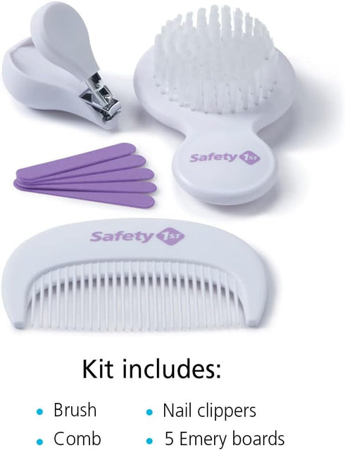 1st 24 Safety Deluxe Baby Healthcare and Grooming Kit, Pyramids Grape Juice, Newborn Baby Essentials, One Size, Pieces