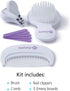 1st 24 Safety Deluxe Baby Healthcare and Grooming Kit, Pyramids Grape Juice, Newborn Baby Essentials, One Size, Pieces