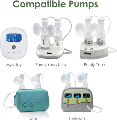 (31 mm, 1-Piece) Maymom Breast Shield Flange Compatible with Ameda Breast Pumps Large