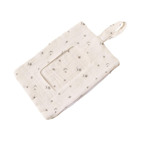 Tizuqe Cartoon Baby Strollers Tissue Holder Wet Organiser Case Soft Paper Storage Container Box Infant Cart Accessory