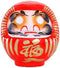 Handmade Japanese Daruma Doll Red Size-1