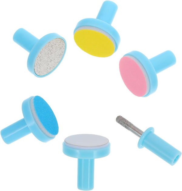 Didiseaon Electric Nail File Replacement Pads Soft Grinding Heads for Infant Adult