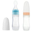 PandaEar (2 Pack) Silicone Baby Food Dispensing Spoon, 4 oz Infant Fruit Squeeze Feeder for Travel Friendly Use
