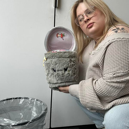 Squishable Mini Trash Can Plush Toy