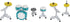 Instruments Drum Set Collection Series Building Kit