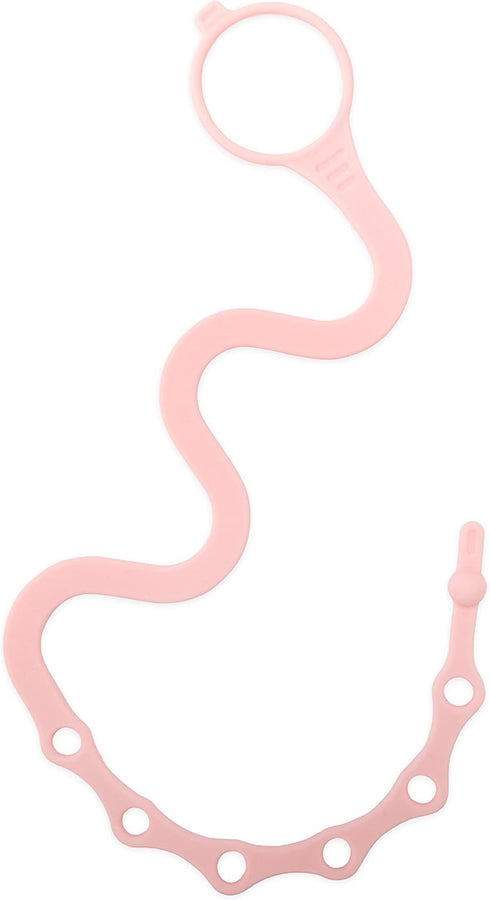 Goji Baby 0-36 Bottle Bungee Cord Strap - Tether with Bungee Cord for Stroller - Dishwasher Safe Strap with Sippy Cup