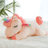 Soft Unicorn Stuffed Animal, Plush Hugging Pillow Toy for Kids (Pink, 19.6 in)