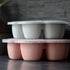 3 oz BEABA Multiportions Premium Quality Silicone Baby Food Freezer Tray with Clip On Lid, Baby Food Storage Container