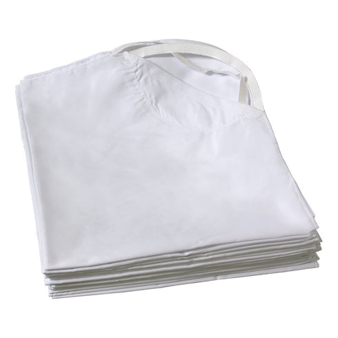 Pack 12, Sprogs Standard Size Daycare Sheets, Soft Fitted Cot Sheets for Preschool and Daycare, of White