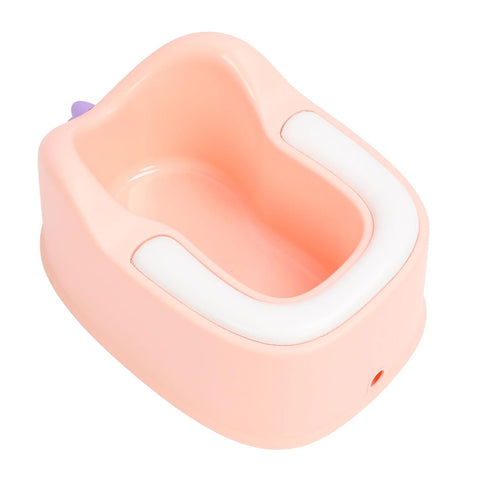 Focket Baby Wash Basin, MultiUse PVC Soft Seat Cushion Toddler Wash Basin, Camping Sink with Widened Thickened Base