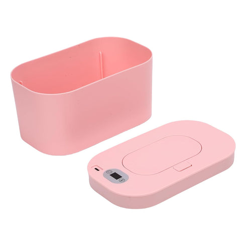 GLOGLOW Wipe Warmer, USB Powered Fast Heating Even Temperature Control with Humidity Preservation for Baby Wipes Home
