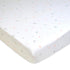 American Baby Company 100% Natural Cotton Fitted Mini Crib Sheet 38" x 24", Soft & Breathable, Pink Stars and Moons