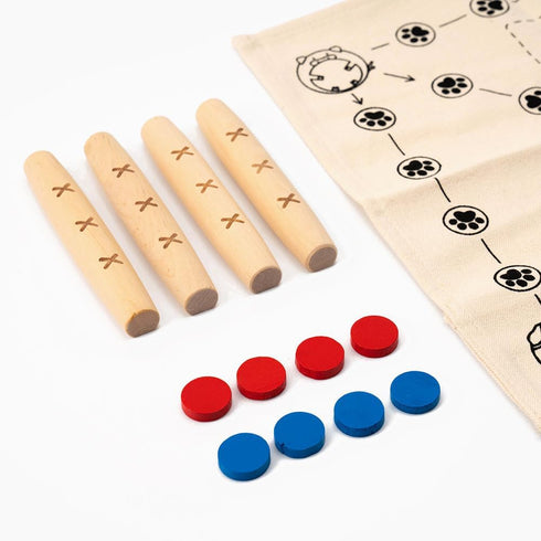 YUTNORI Korean Board Games: ??? Floor Games for Family, Adults, Party, Premium Wood Strategy Game