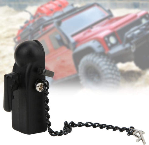 Climbing Car Trailer Attachment Kit for 1/10 Scale 90046 90047 TRX4 Cars (Black)