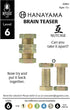 BePuzzled | Nutcase Hanayama Metal Brainteaser Puzzle, Mensa Rated Level 6, Ages 12 and Up