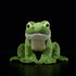 Nohito Kawaii Realistic Frog Plush Toy, 6.2" Green Frog Stuffed Animal, Lifelike Pillow Toys