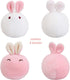 REFAHB Plush Carrot Bunnies Doll Toy Pillow - Gifts for Teens, Girls, Kids, Decorative for Sofa Chair