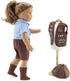 Emily Rose 18-inch Doll Clothes Modern 4-Piece Girl Scout Brownie-Inspired Uniform, Gift Boxed!