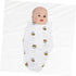 Muslin Swaddle Blanket, Soft Lightweight Cotton Wrap for Newborns, Breathable Boy Girl Gauze Blanket for Swaddling