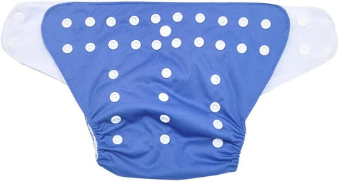 Happy Flute 4 Sets HappyFlute Newborn Baby Cloth Pocket Diapers One Size Adjustable Reusable for Baby Boys and Girls(No