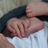 CHAREX 18 Inch Realistic Reborn Baby Doll, Levi Lifelike Silicone Soft Cloth Body, Gift for Kids 3+