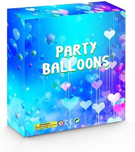 Party Balloon Birthday Balloons Pack, Ice Cream Sprinkle Balloons (24PCS)