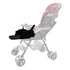 Pissente 13.78x11.81 Inch Universal Stroller Footrest Extension, Extended Seat Baby Stroller Footrest, Adjustable Leg
