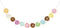 CC HOME Donut Theme Party Banner - Doughnut Birthday Decorations Supplies for Baby Shower