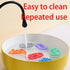 6Pcs Fidget Toys for Kids Adults, Textured Sensory Stones for Autism ADHD Kids CalmingSilicone Worry Stones