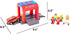 LiBoon Pack, Set, 3 Wooden Train Track Expansion Train Accessories of City Fire Station Compatible for All Major Brands
