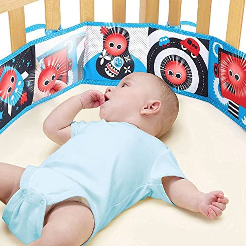 (0 12 Tummy-Time Yookidoo First Soft Cloth Baby Book - Lights and Music to Months). Essential Toy for Infant