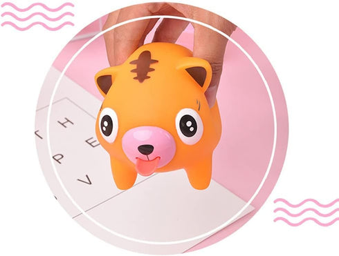 Squeeze Toy for Kids, Decompression Stress Release Toy Doll with Random Animal Designs for Boys and Girls