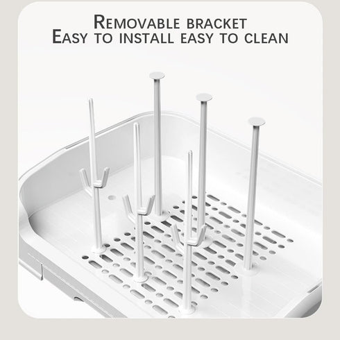 VDEBNJ Baby Bottle Drying Rack,Baby Accessories,Baby Bottle Washer,Bottle Holder for Baby,Rational Use of Small