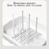 VDEBNJ Baby Bottle Drying Rack,Baby Accessories,Baby Bottle Washer,Bottle Holder for Baby,Rational Use of Small
