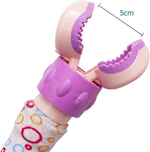 Caterbee Purple Travel Arch Bassinet Toys - Engaging Activity Toy Bar for Baby