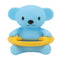 LOEFLIFA Bear Shaped Bath Thermometer for Babies, Floating Water Temperature Tester with Safety