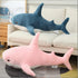 Stuffed Animal Shark Plush - Giant Pink Shark Plush Pillow Toy, 31 inches for Home Decoration Kids Gift